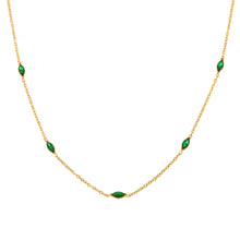 Load image into Gallery viewer, Stylish Simple And Versatile Horse Eye Zircon Fine Necklace
