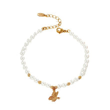 Load image into Gallery viewer, Butterfly Vintage High-grade Artificial Pearl Bracelet
