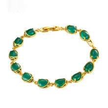 Load image into Gallery viewer, Emerald Malay Jade Elegance Retro Bracelet
