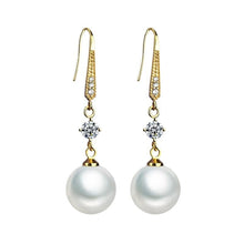 Load image into Gallery viewer, Temperament Fashion Earrings Face Slimming Golden Ear Rings
