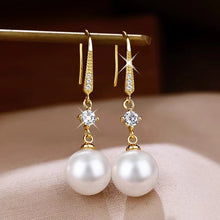 Load image into Gallery viewer, Temperament Fashion Earrings Face Slimming Golden Ear Rings
