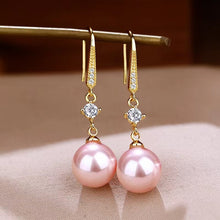 Load image into Gallery viewer, Temperament Fashion Earrings Face Slimming Golden Ear Rings
