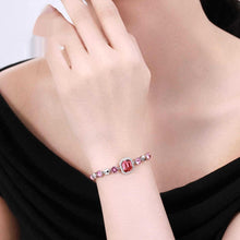 Load image into Gallery viewer, Artificial Crystal Series Geometric Square Bracelet
