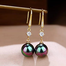 Load image into Gallery viewer, Temperament Fashion Earrings Face Slimming Golden Ear Rings
