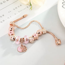 Load image into Gallery viewer, Fashion Love Geometric Rose Gold Bracelet Women&#39;s Jewelry
