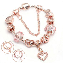 Load image into Gallery viewer, Fashion Love Geometric Rose Gold Bracelet Women&#39;s Jewelry
