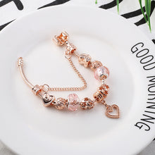 Load image into Gallery viewer, Fashion Love Geometric Rose Gold Bracelet Women&#39;s Jewelry
